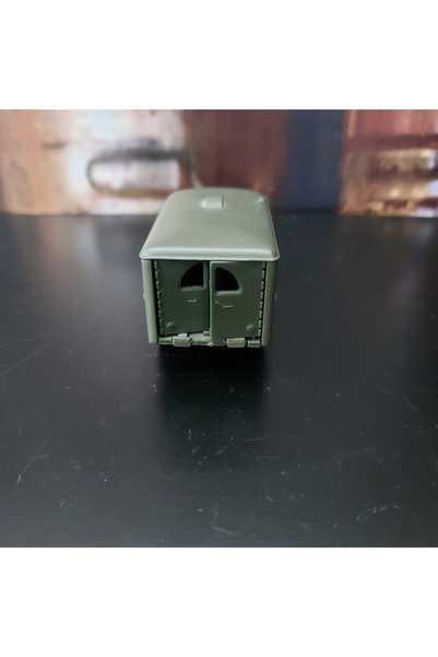 kho military design 10X3.5X4.5 Cm. Toy Military Ambulance (Quality Hard Plastic)