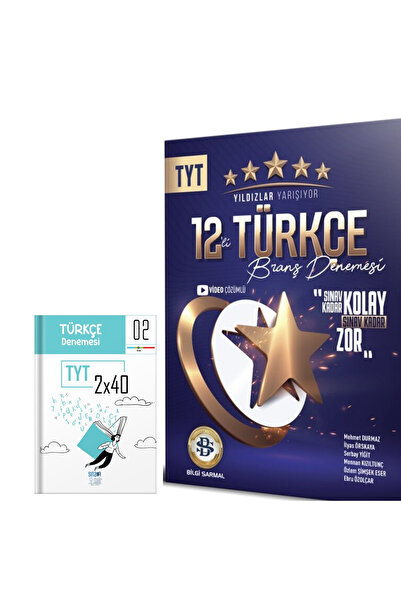 Bilgi Sarmal Yayınları Yıldızlar Yarışıyor Türkçe Deneme Ve Sınavadair Türkçe...