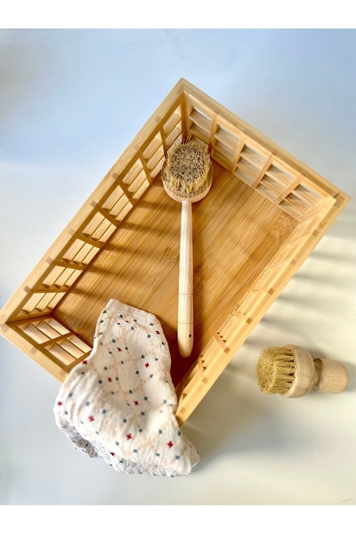 Mottogo Bamboo Rectangular Organizer - Comfortable Cut