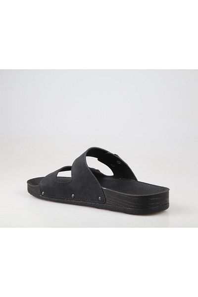 Pierre Cardin PC-7241 Ορθοπεδικές Μαύρες Ανδρικές Παντόφλες Nubuck