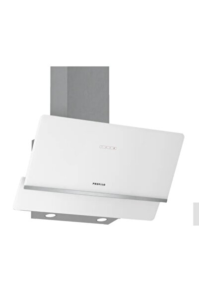 Profilo DVK8J621 Duvar Tipi Davlumbaz 80 cm Beyaz Cam Yüzey