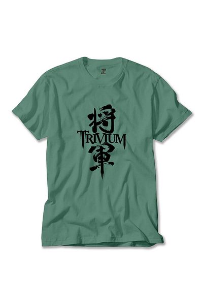 Z zepplin Πράσινο T-Shirt Trivium Shogun