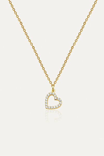 Gimora Pure Taşlı Kalp Kolye