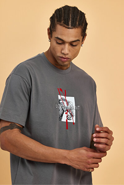 Weyeze Loyal Giant Printed T-Shirt - Af-Y39125Lns