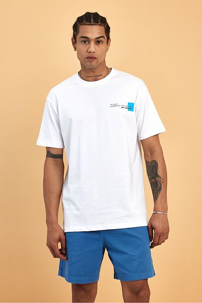 Weyeze Af-Y39128Lns Model We Can Run Printed T-Shirt