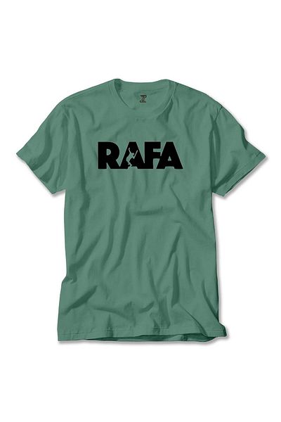 Z zepplin Πράσινο T-Shirt Rafael Nadal Text