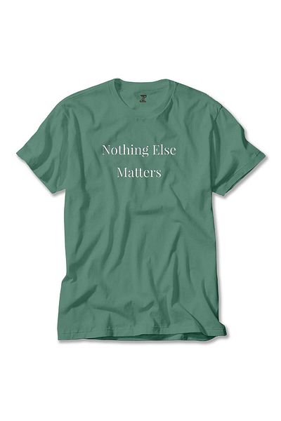Z zepplin Πράσινο μπλουζάκι Metallica Nothing Else Matters