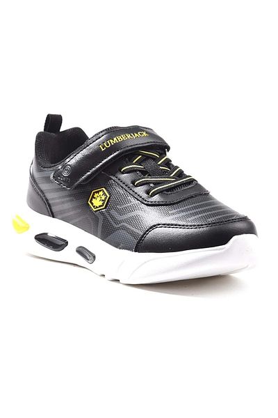 lumberjack Mıcra 3Pr - Black and Yellow Children's Sneakers