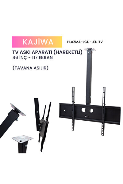 KAJİWA 46 İNÇ ASKI APARATI HAREKETLİ (117 EKRAN) Tüm Marka ve modellerle uyum...