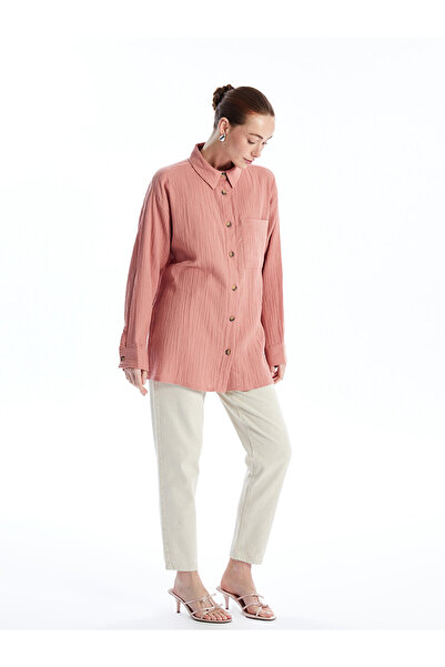 LC Waikiki Long Sleeve Plain Women's Tunic Shirt