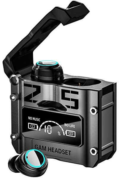 JUNGLEE M25 KABLOSUZ OYUNCU KULAKLIĞI LED IŞIKLI KULAİÇİ TWS BLUETOOTH OYUN KULAKLIK EKRAN ŞARJ GÖSTERGELİ