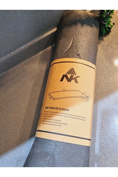 Lider MAGNESİA Чорний килимок для йоги - для тренувань та кемпінгу 155*60 см