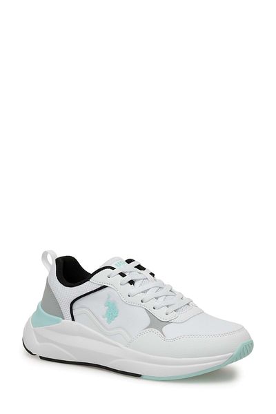 U.S. Polo Assn. US POLO ASSN.MELINDA 4FX WHITE-MINT