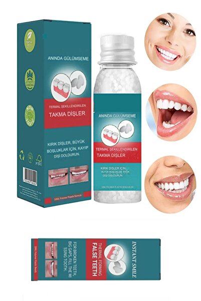 xolo Diş Yapma Seti Dıy Boncuk Diş Yapma Seti Tamir Kiti Polimer 30 Gr