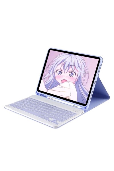 CDA STORE iPad Pro 12.9 (2018-2020-2021) Uyumlu Smart Manyetik Klavyeli Tablet Kılıfı