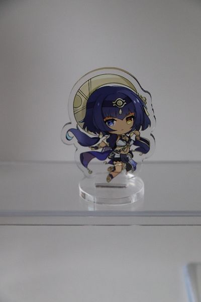 Akumastik Genshin Impact Candace Mini Stand Figure - Anime Decor - Anime Figure