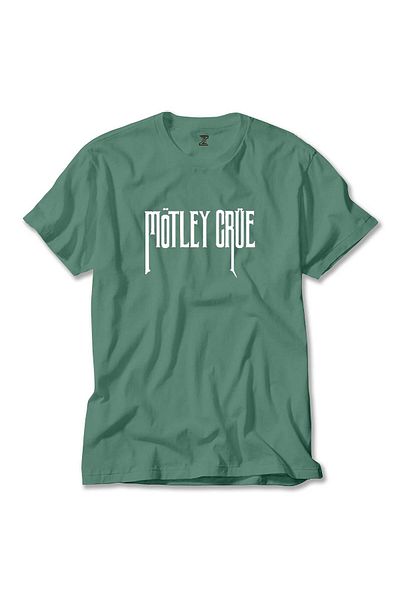 Z zepplin Πράσινο T-Shirt με λογότυπο Mötley Crüe