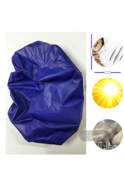 lawrenceshop Steel Engine Cup 110 Compatible Motorcycle Saddle Cover Waterproof scooter saddle cover