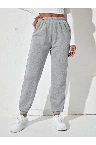 over head oh Сірий зимовий джоггер-шорти - 2 нитки, жіночі