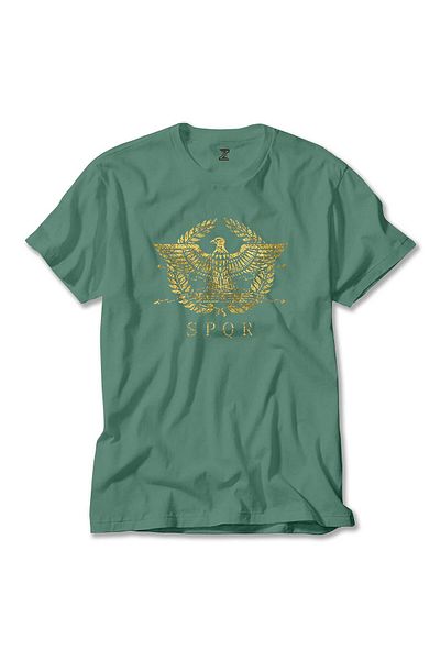 Z zepplin Πράσινο μπλουζάκι Roman Empire Emblem