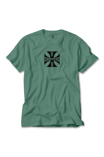 Z zepplin West Coast Choppers Πράσινο T-Shirt