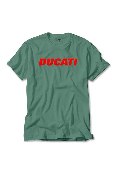 Z zepplin Ducati Red Logo Πράσινο T-Shirt