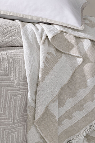 Yataş Harlow Double Fall Winter 8-Piece Dowry Set - Mink