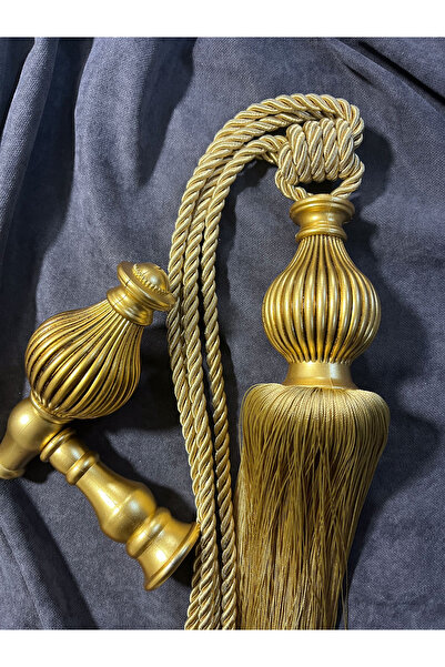 Helezoni Accesoriu pentru perdea Brașoare scurte cu ciucuri pentru perete Brașoare și Renso Set 1 Brașoare - 1 Renso