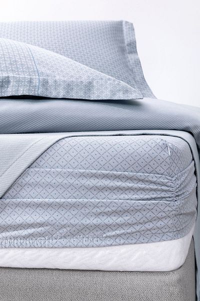 Yataş Mauro Single Bamboo Pique Set - Gray