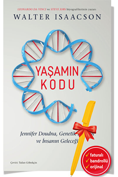 Domingo Yayınevi Alfa Kalem+Yaşamın Kodu-kitap-Walter Isaacson