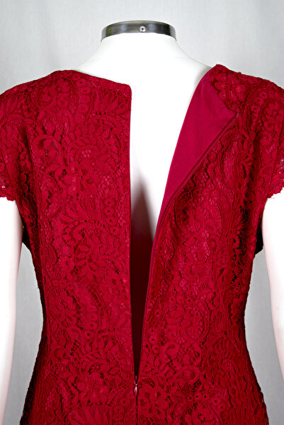 modayiğit Drop Çakmalı Güpür Dantel Kumaş Günlük Abiye