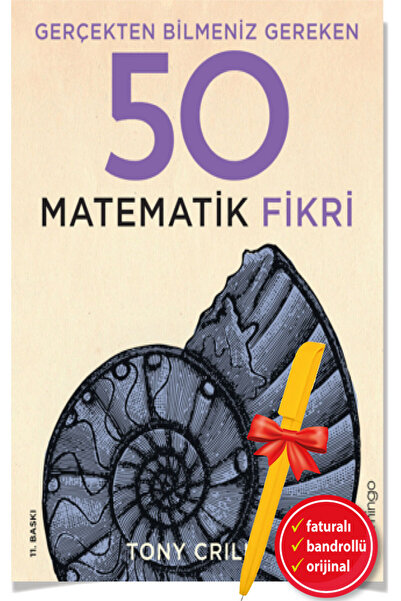 Domingo Yayınevi Alfa Kalem+Gerçekten Bilmeniz Gereken 50 Matematik Fikri (Ci...