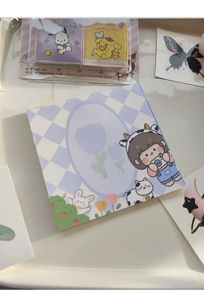 Lilaryum Character Stylish Notepad
