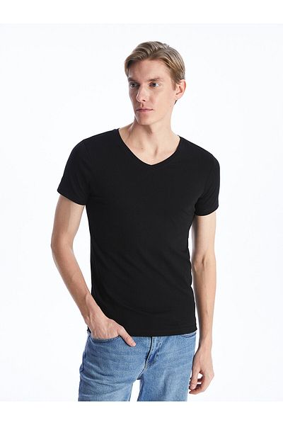 LC Waikiki V-Neck Short Sleeve Men's Undershirt