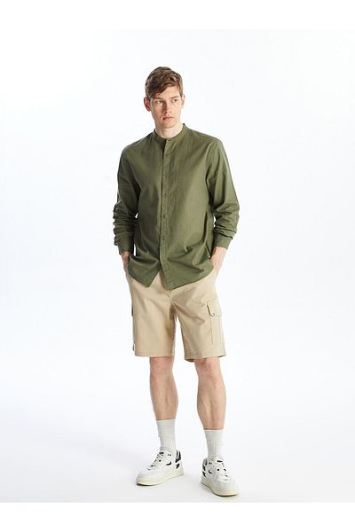 LC Waikiki Ανδρικές βερμούδες Gabardine - Standard size