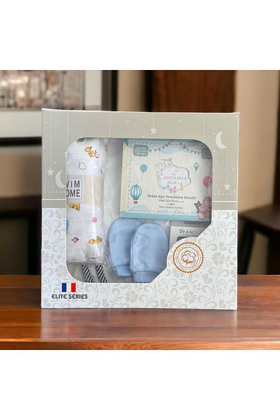 Kidboo 11 Piece Organic Cotton Baby Gift Set - Newborn Set