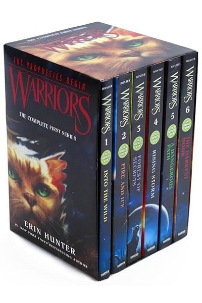 Penguin Books Warriors Box Set: Volumes 1 to 6 - Erin Hunter