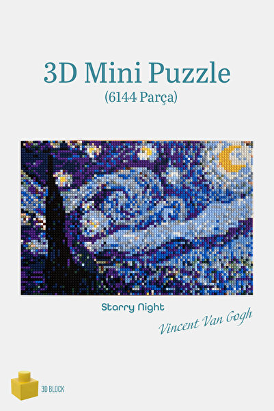 Duxud Yıldızlı Gece 6144 Parça 3D Minyatür Puzzle