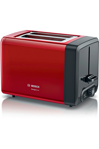 Bosch TAT4P424 Ekmek Kızartma Makinesi DesignLine Kırmızı