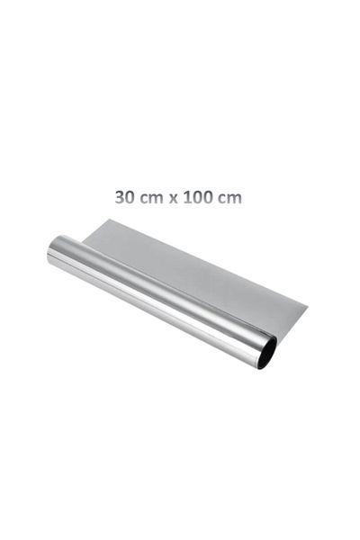 reyoto 30cm X 100cm Mirrored Window Film - Adhesive and Reflective UV Protection