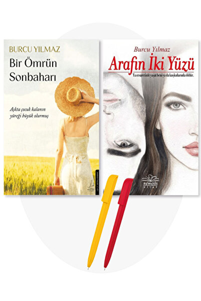 Destek Yayınları Alfa Kalem + Burcu Yılmaz 2 kitap set (Bir Ömrün Sonbaharı -...