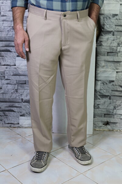Bilgiçler Men's Linen Classic Cut Trousers