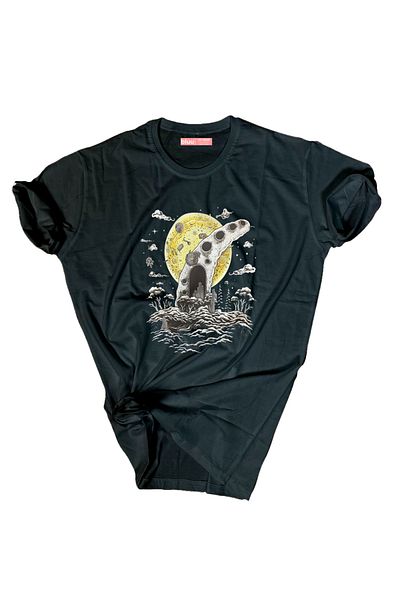 BLUU Μπλουζάκι Unisex Printed Regular Fit - Outdoor