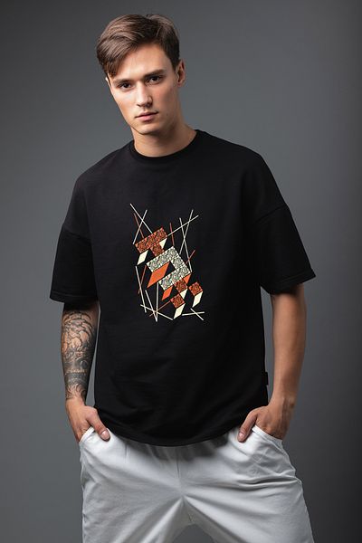 BLUU Μπλουζάκι Unisex Printed Regular Fit - Outdoor