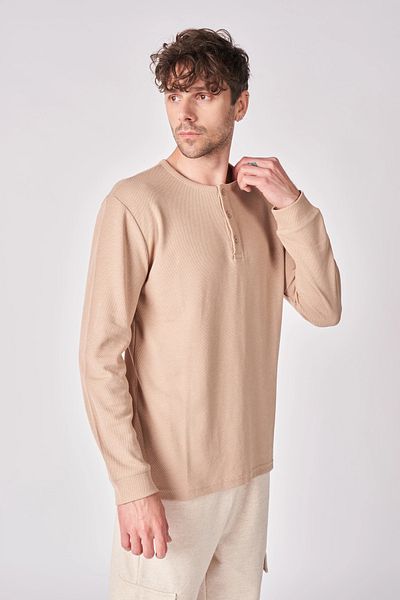 defys Men's Cotton Blend Long Sleeve T-shirt