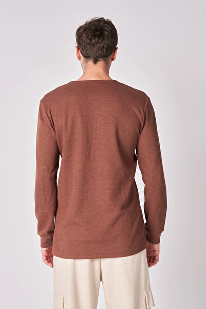 defys Ανδρικό μακρυμάνικο μπλουζάκι από βαμβακερό μείγμα