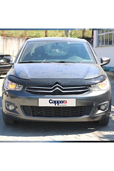 Cappafe Citroen C-elysee Front Hood Protector Windbreaker 2013 Year and Above