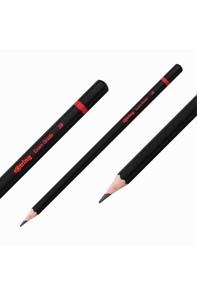 Rotring Молив 2b черен, 3 броя