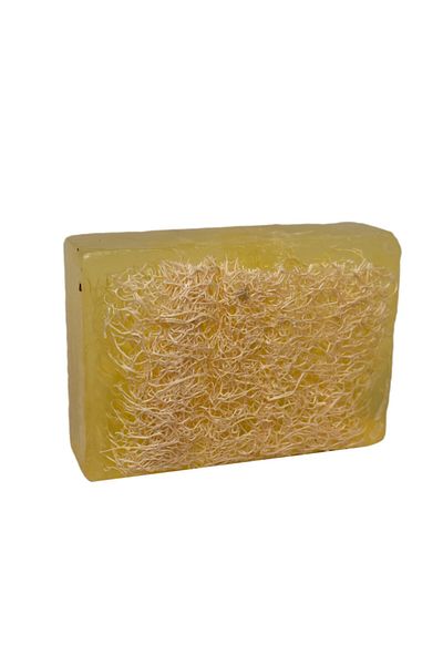 Anatolia Soap Handmade Natural Pumpkin Fiber Lemon Soap 110 Gr.