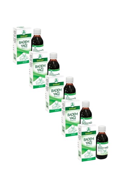 Sıhhat Pharma Sıhhat Badem Yağı 20 Ml 5 Adet
